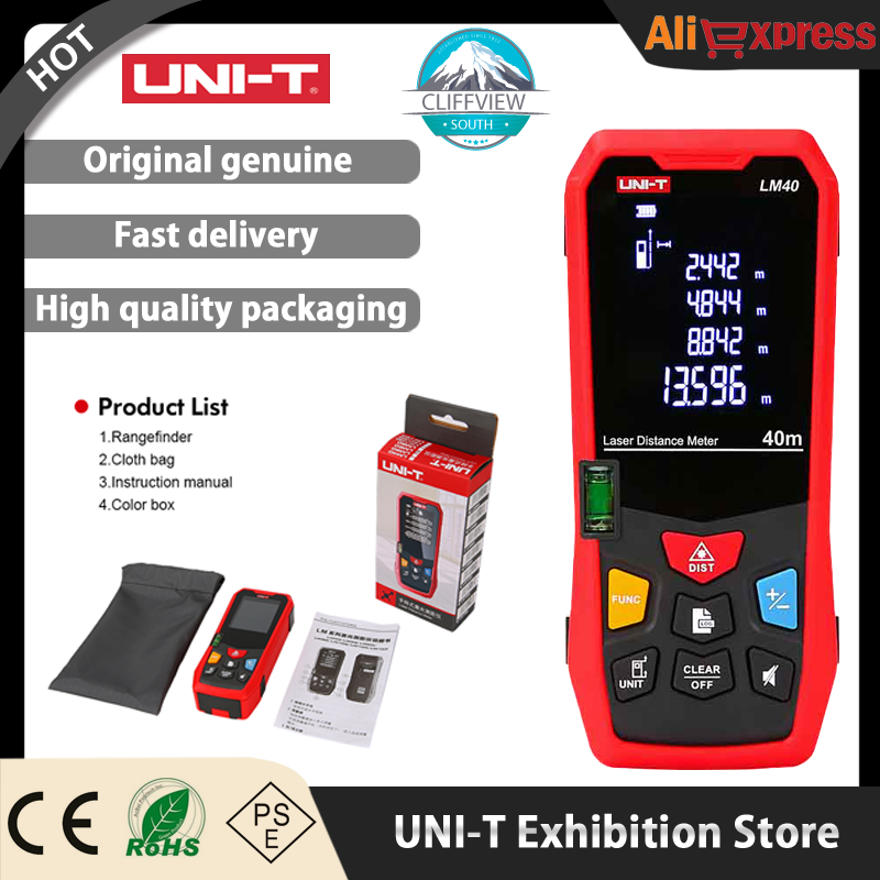 Renewable Energy Demonstration Kit - UNI-T Lazer Mesafe Ölçer 40M 60M