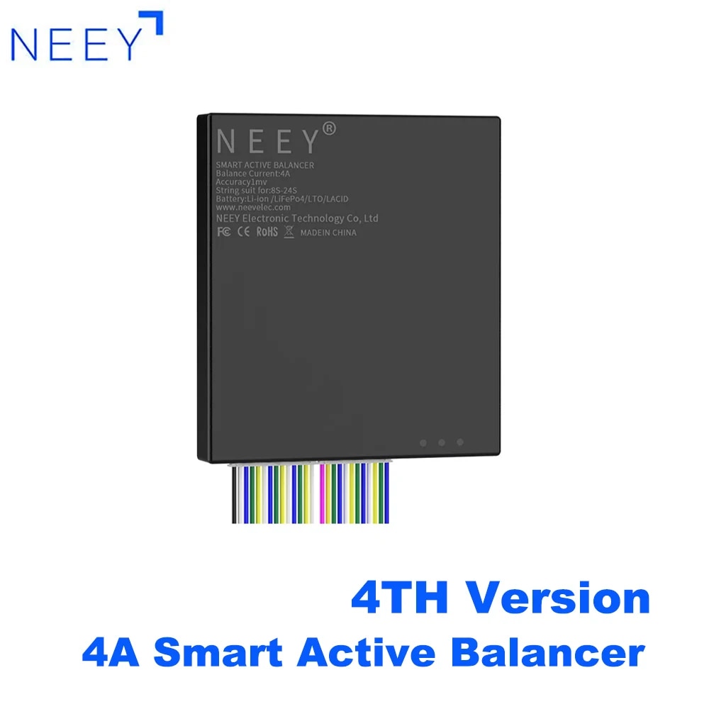 Battery Equalizer Balancer - NEEY 4TH sürüm 4A akıllı aktif