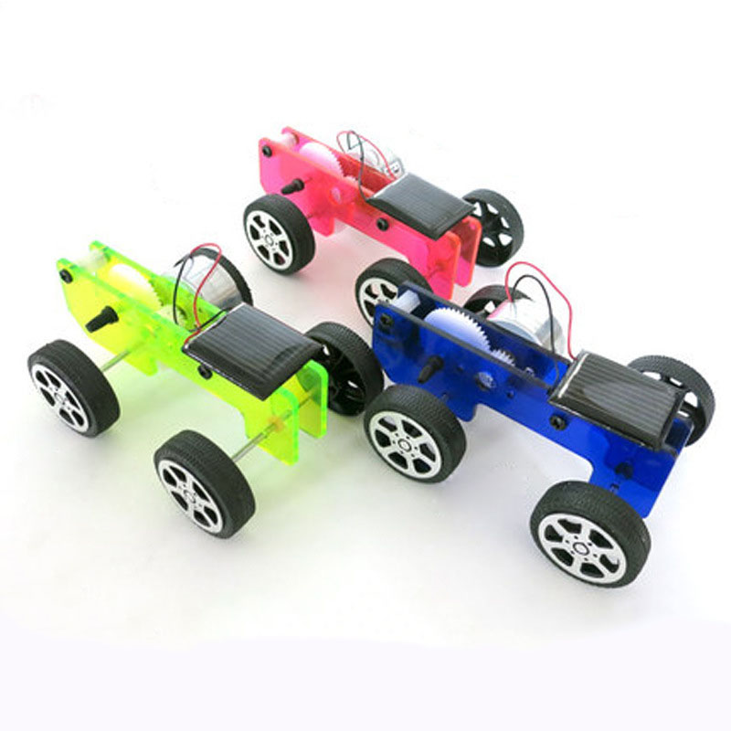Renewable Energy Demonstration Kit - DIY güneş enerjisi araba çocuklar erken