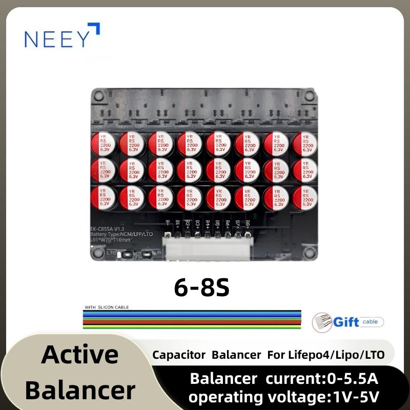 Battery Equalizer Balancer - Toptan 5A Aktif Ekolayzır Dengeleyici 6S