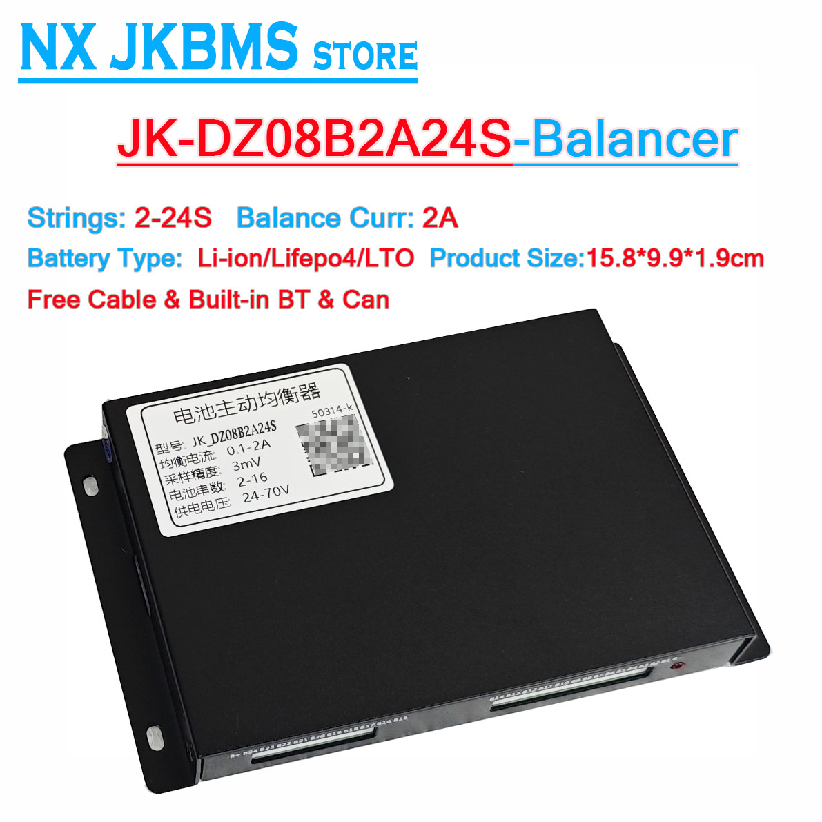 Jkbms Balancer B2A16S 2a JK 2s - Battery Equalizer Balancer incelemesi ve fiyatı