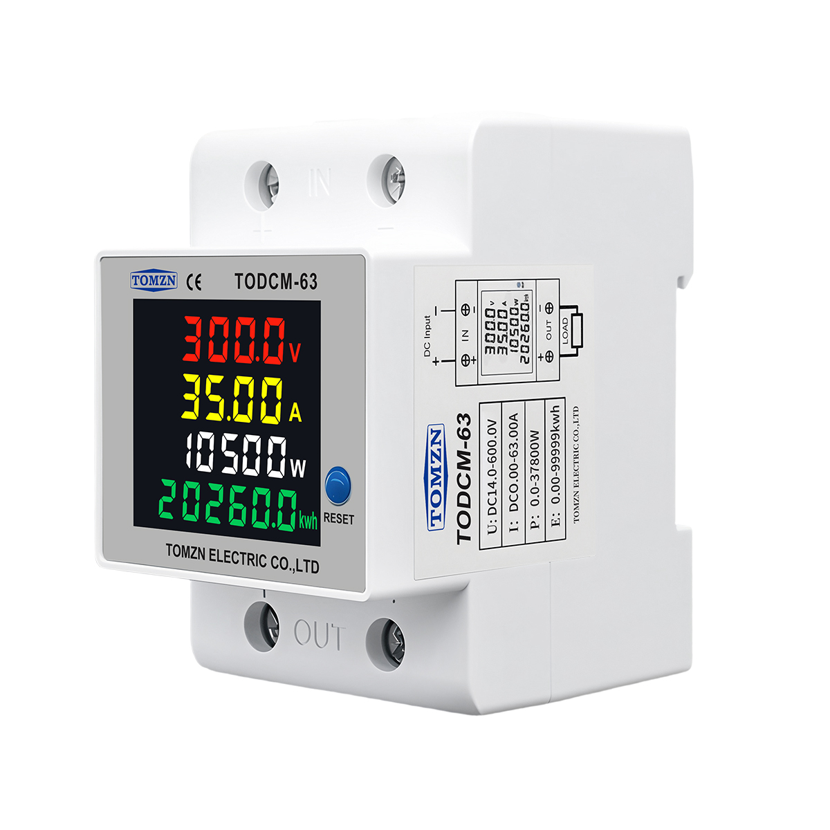 TOMZN DC Enerji Ölçer 14-600V  - Renewable Energy Demonstration Kit incelemesi ve fiyatı