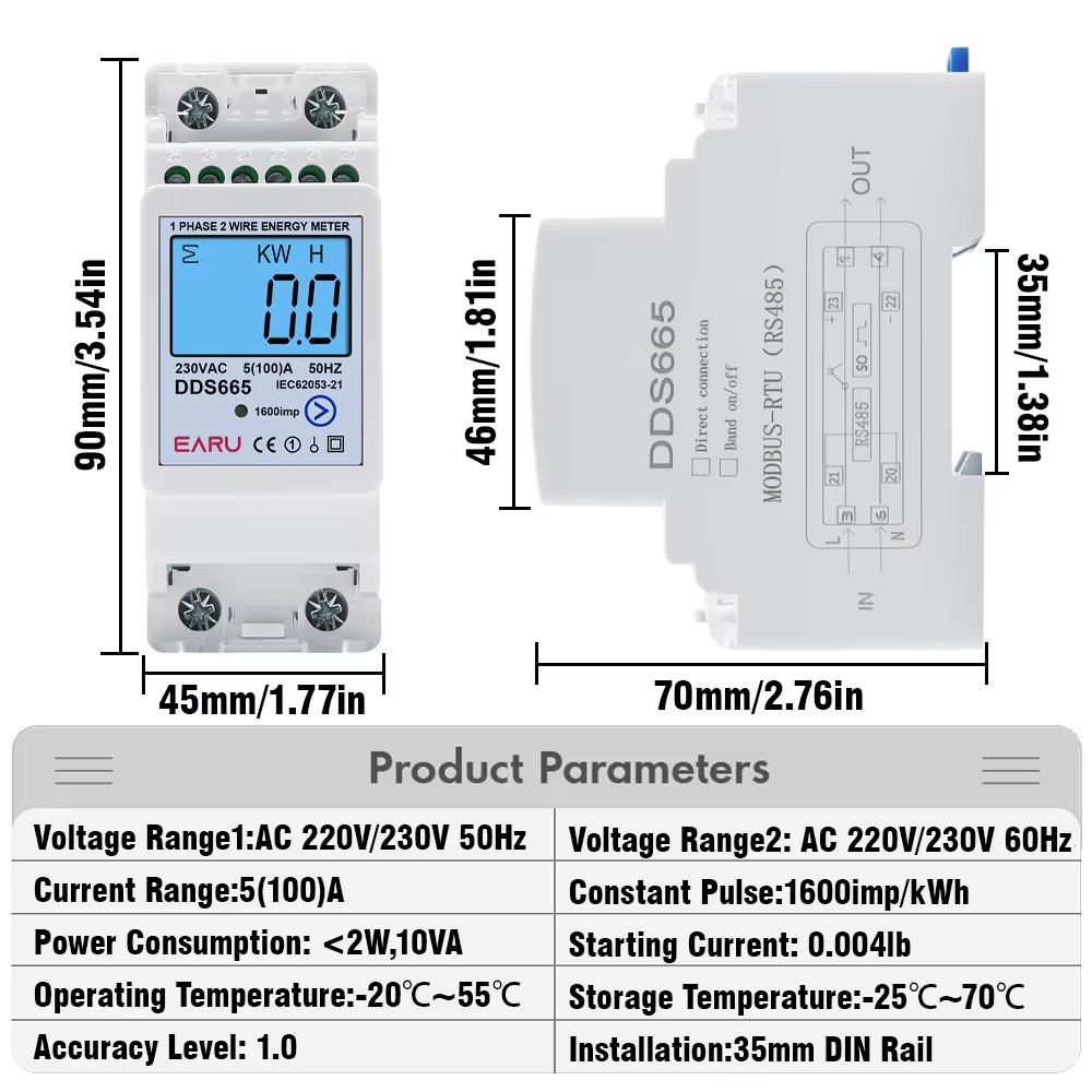 EARU AC230V 50Hz 60Hz 100A Çif - Renewable Energy Demonstration Kit incelemesi ve fiyatı
