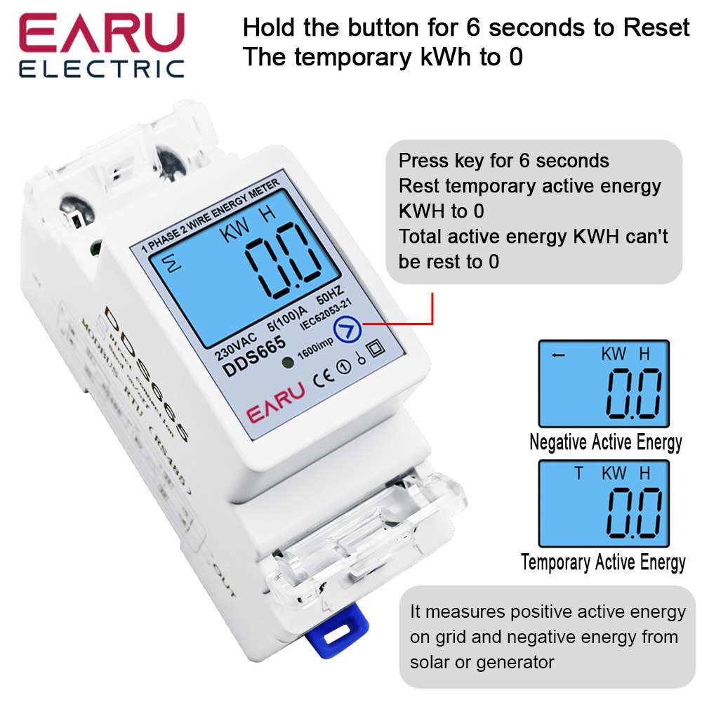 EARU AC230V 50Hz 60Hz 100A Çif - Renewable Energy Demonstration Kit incelemesi ve fiyatı