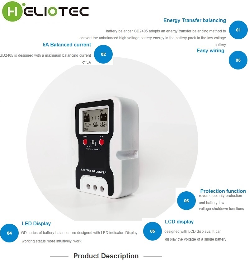 24V Pil Ekolayzırı, Voltaj Gös - Battery Equalizer Balancer incelemesi ve fiyatı
