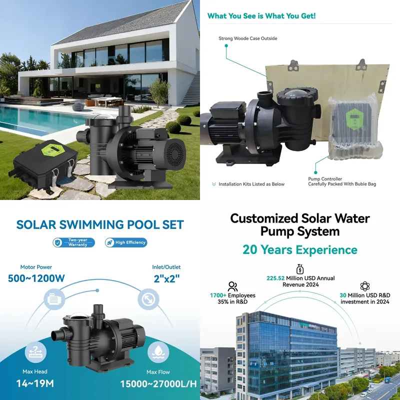 Veichi Üretici Tedarikçisi 2 İ - Solar Pool Pump Kit incelemesi ve fiyatı