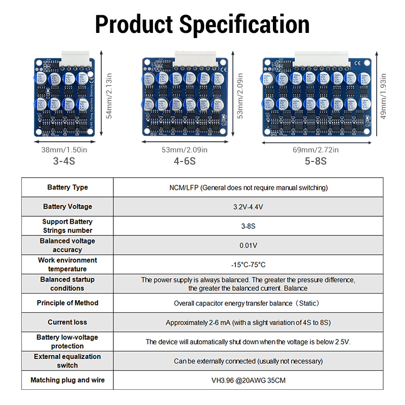 3A Tüm Grup Dengeleyici Aktif  - Battery Equalizer Balancer incelemesi ve fiyatı