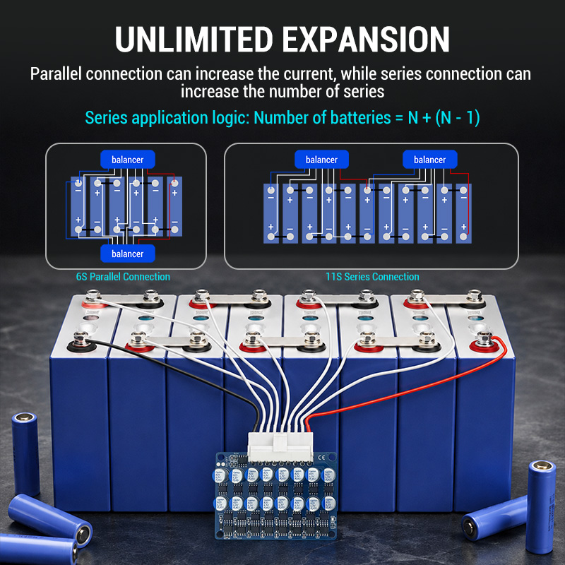 3A Tüm Grup Dengeleyici Aktif  - Battery Equalizer Balancer incelemesi ve fiyatı