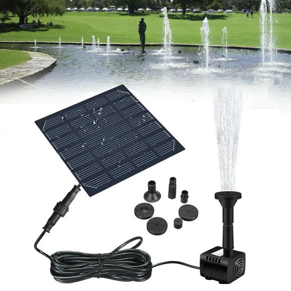 1.4W Mini güneş çeşme pompası  - Solar Pool Pump Kit incelemesi ve fiyatı