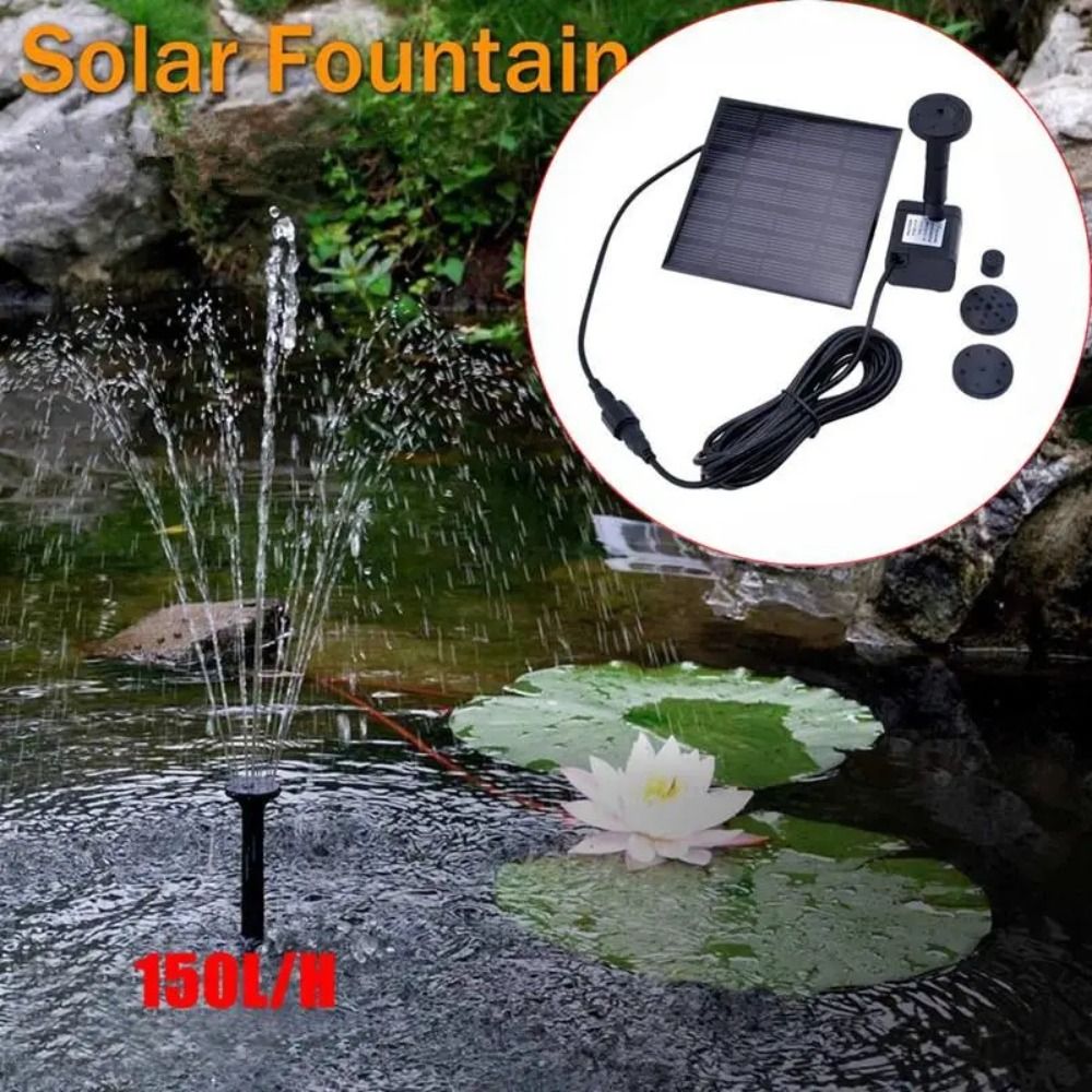 1.4W Mini güneş çeşme pompası  - Solar Pool Pump Kit incelemesi ve fiyatı